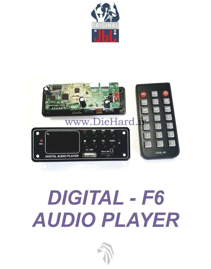 برد پلير F6 - بلوتوث ديجيتال - تصویر 1