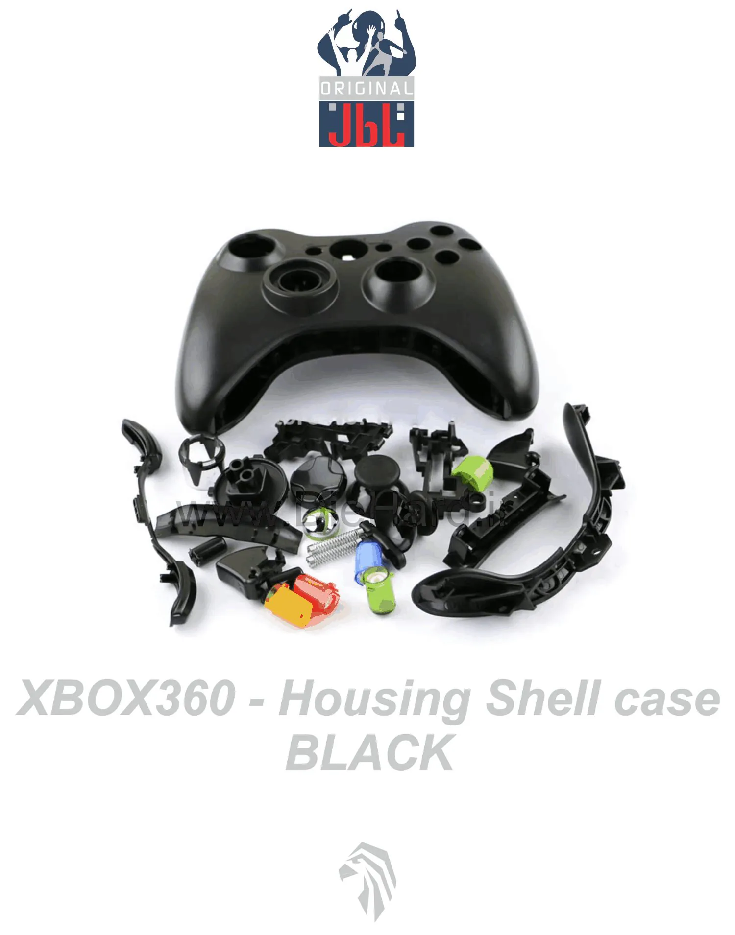 قاب دسته مشکی XBOX360