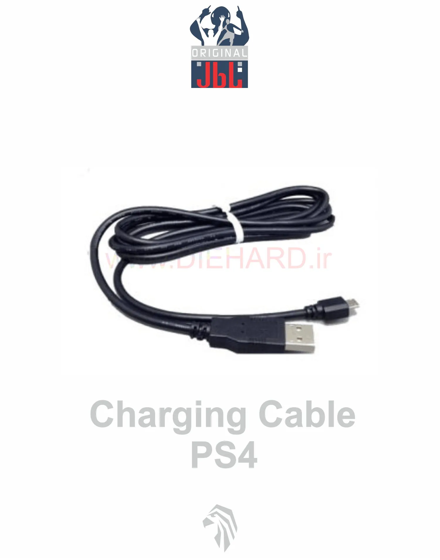 لوازم جانبی - سیم شارژ دسته - PS4 ORIGINAL