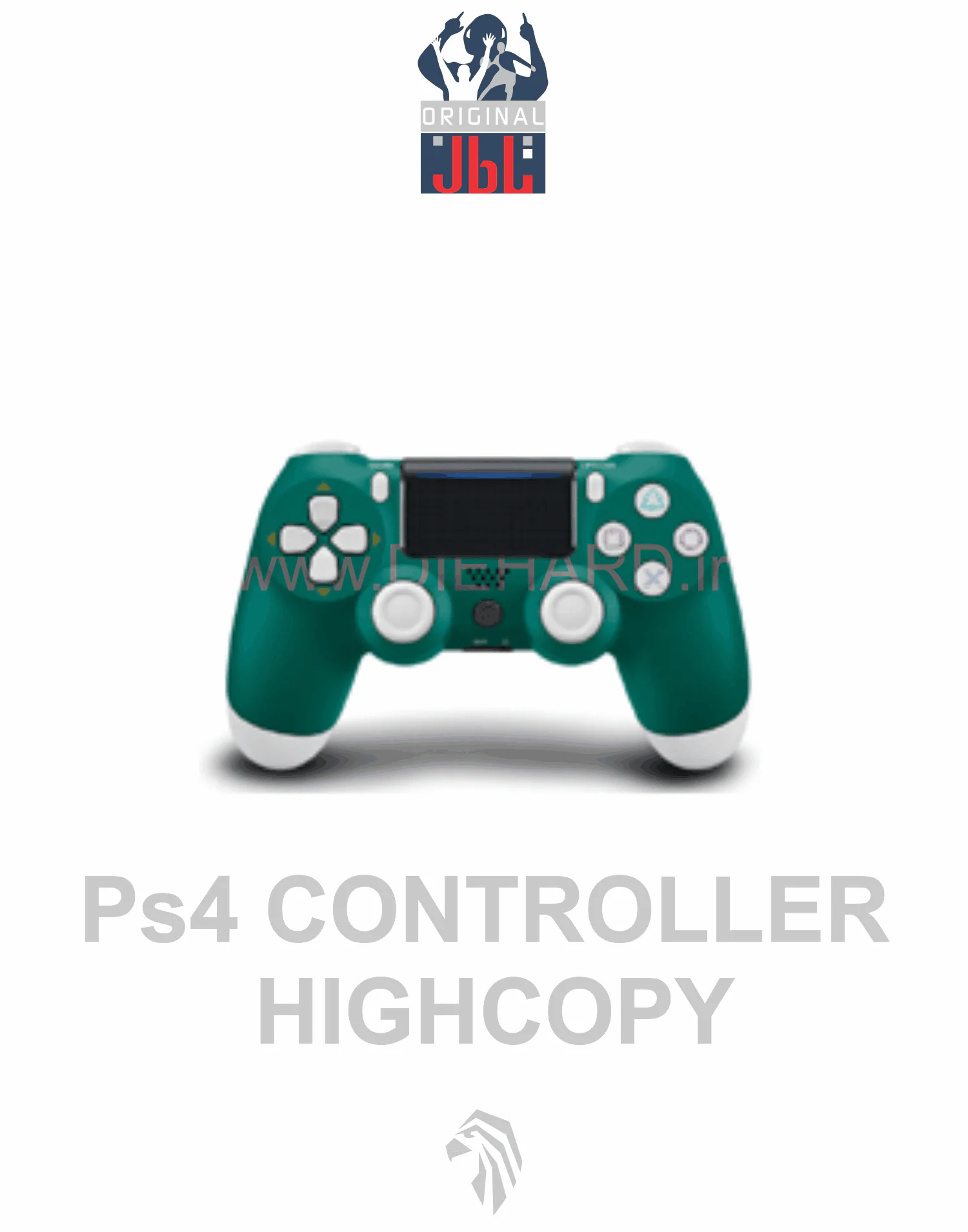 لوازم جانبی - دسته بلوتوث یشمی - PS4 Hi-Copy
