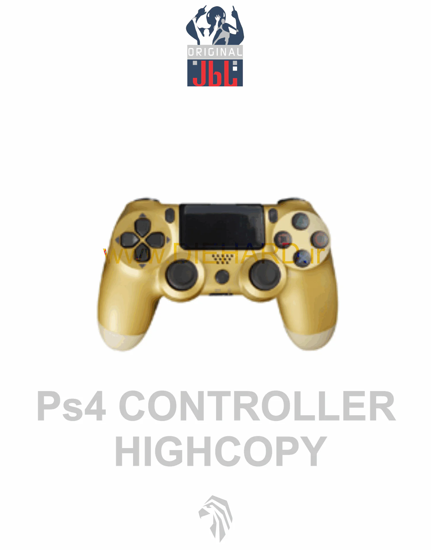 دسته ps4 طلایی لوازم جانبی - دسته بلوتوث طلایی PS4 Hi-Copy