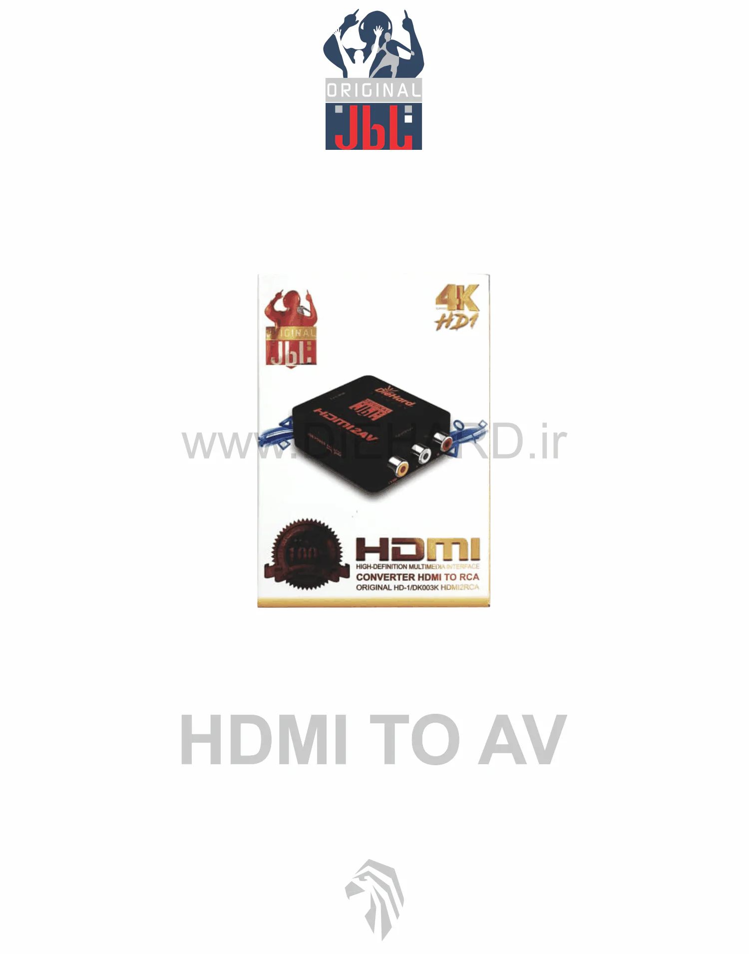 مبدل hdmi to av مبدل HDMI به AV HD.1