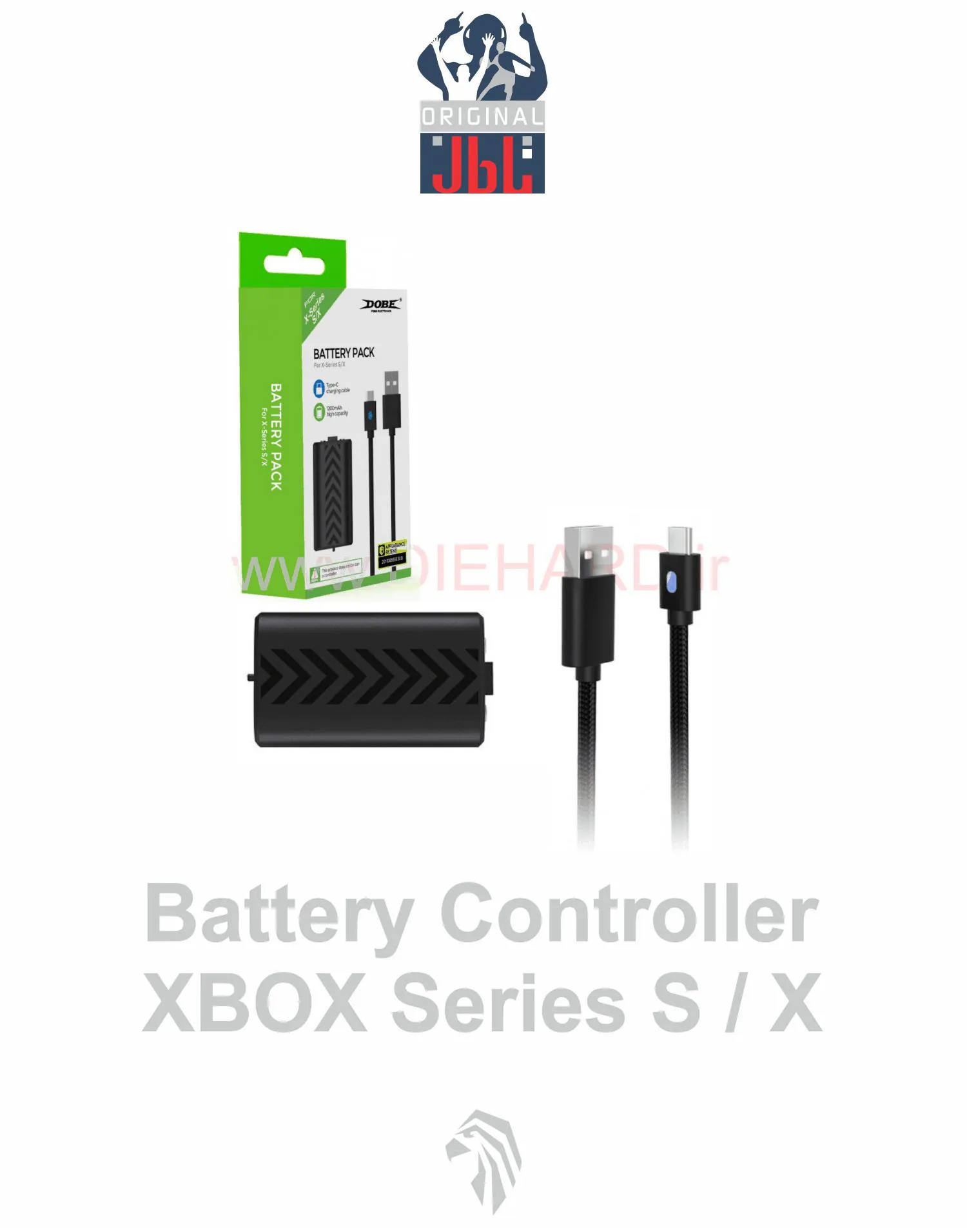 شارژر دسته - تک کاره XBOX.SERIES S/X - DOBE- شارژر دسته Xbox سریز دوبی