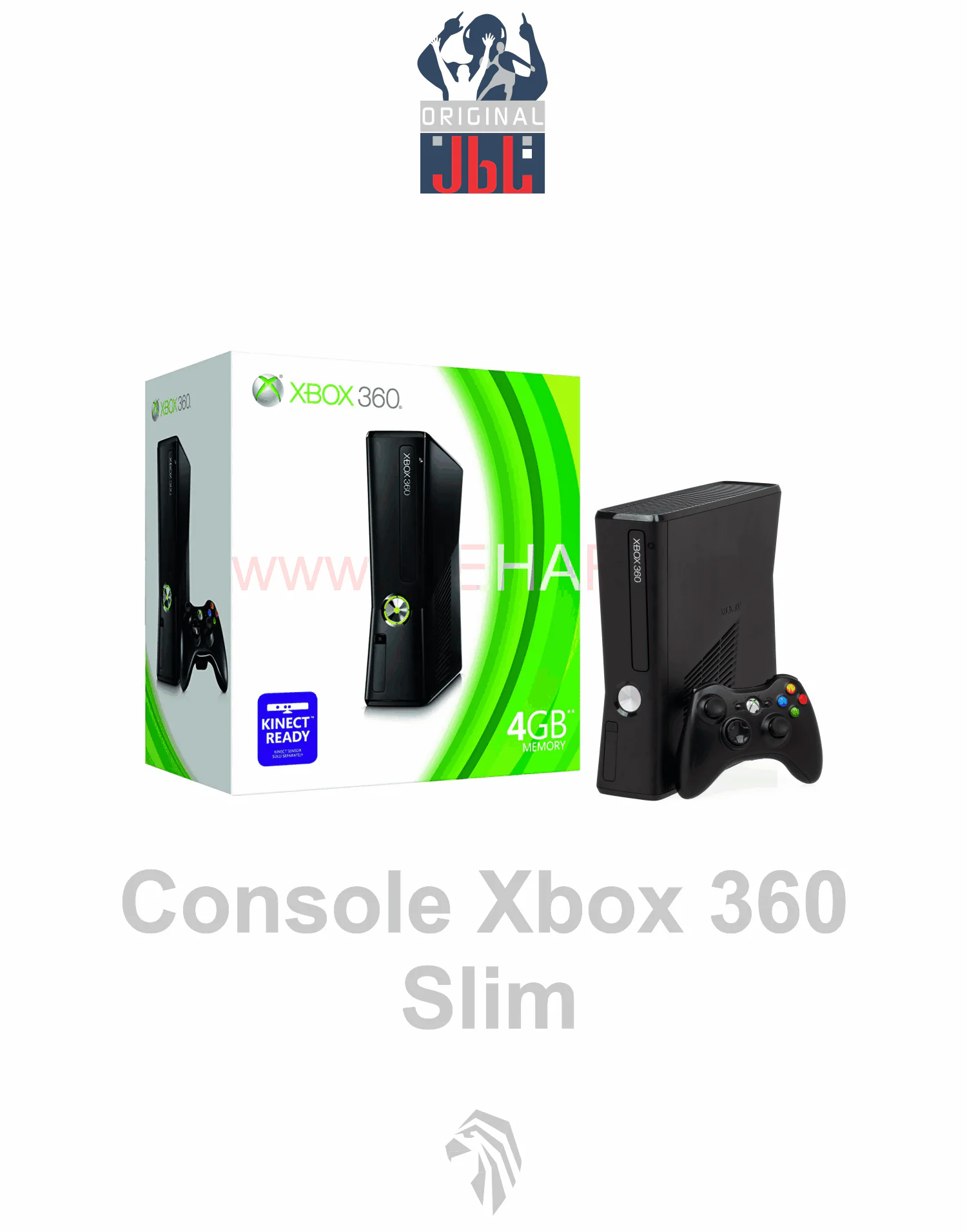 کنسول - دستگاه - مشکی - XBOX360 SLIM-XBOX360