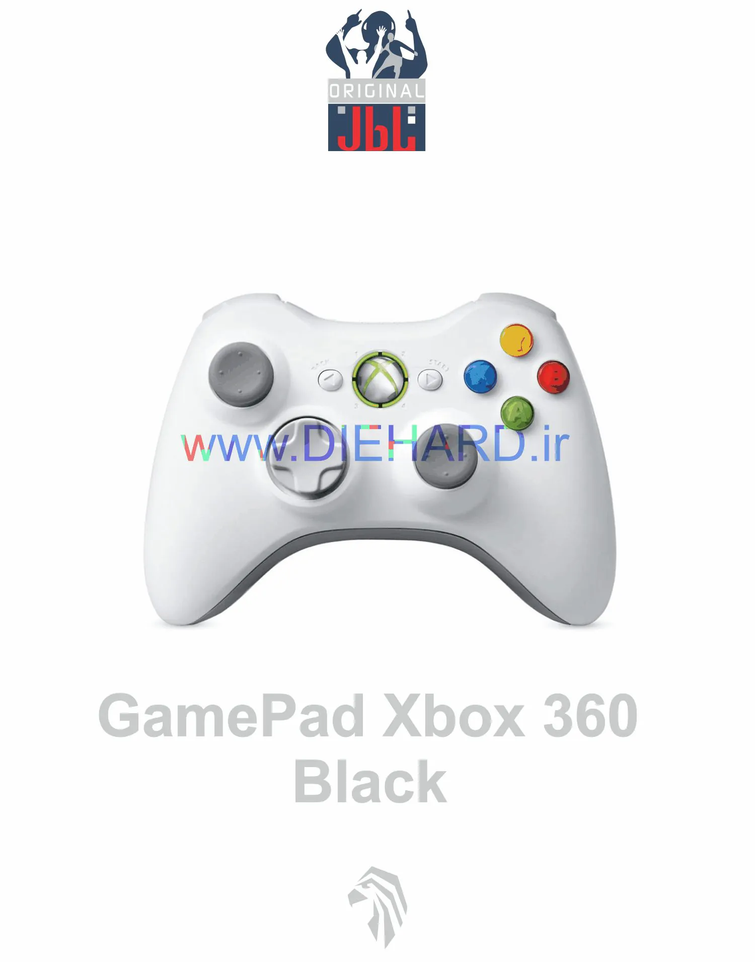 لوازم جانبی * دسته اورجینال استوک سفید XBOX360 لوازم جانبی * دسته اورجینال استوک سفید XBOX360