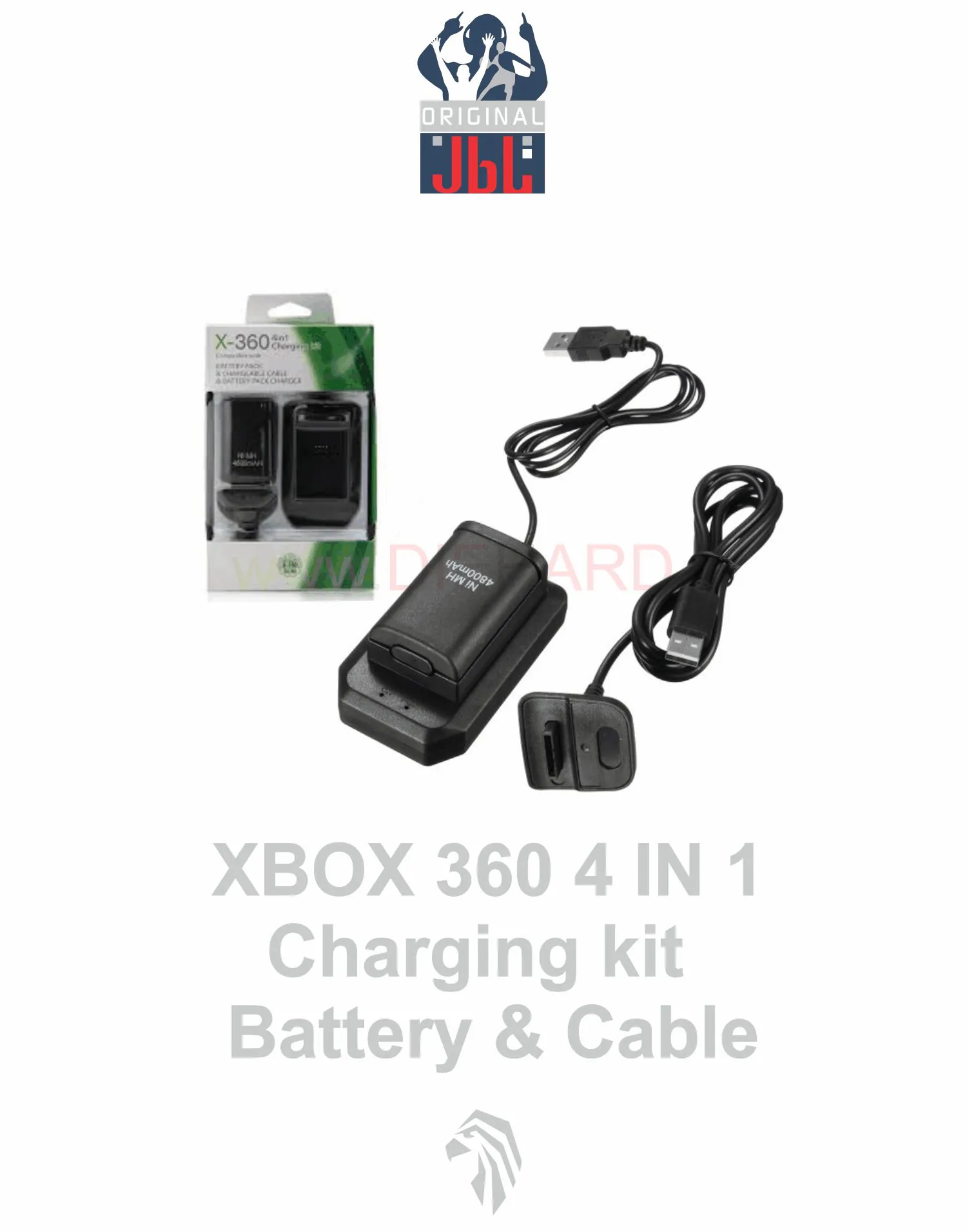 لوازم جانبی - شارژر دسته - چهار کاره - XBOX360 شارژر چهار کاره ایکس باکس