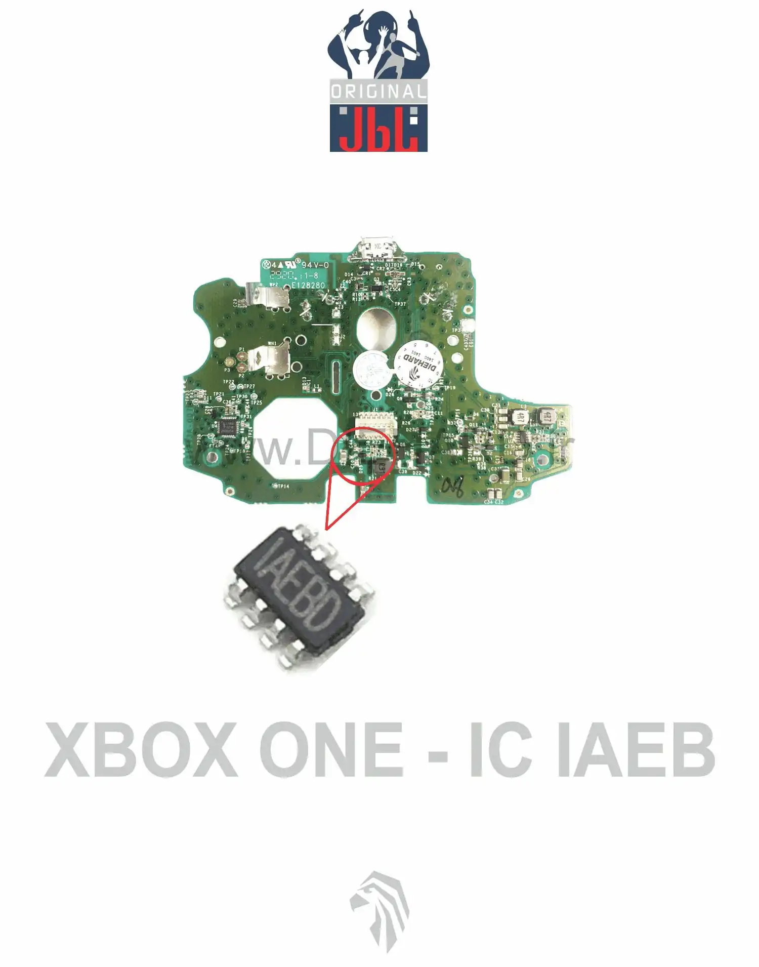 قطعات - آی سی دسته - XBOXONE IC AEBD