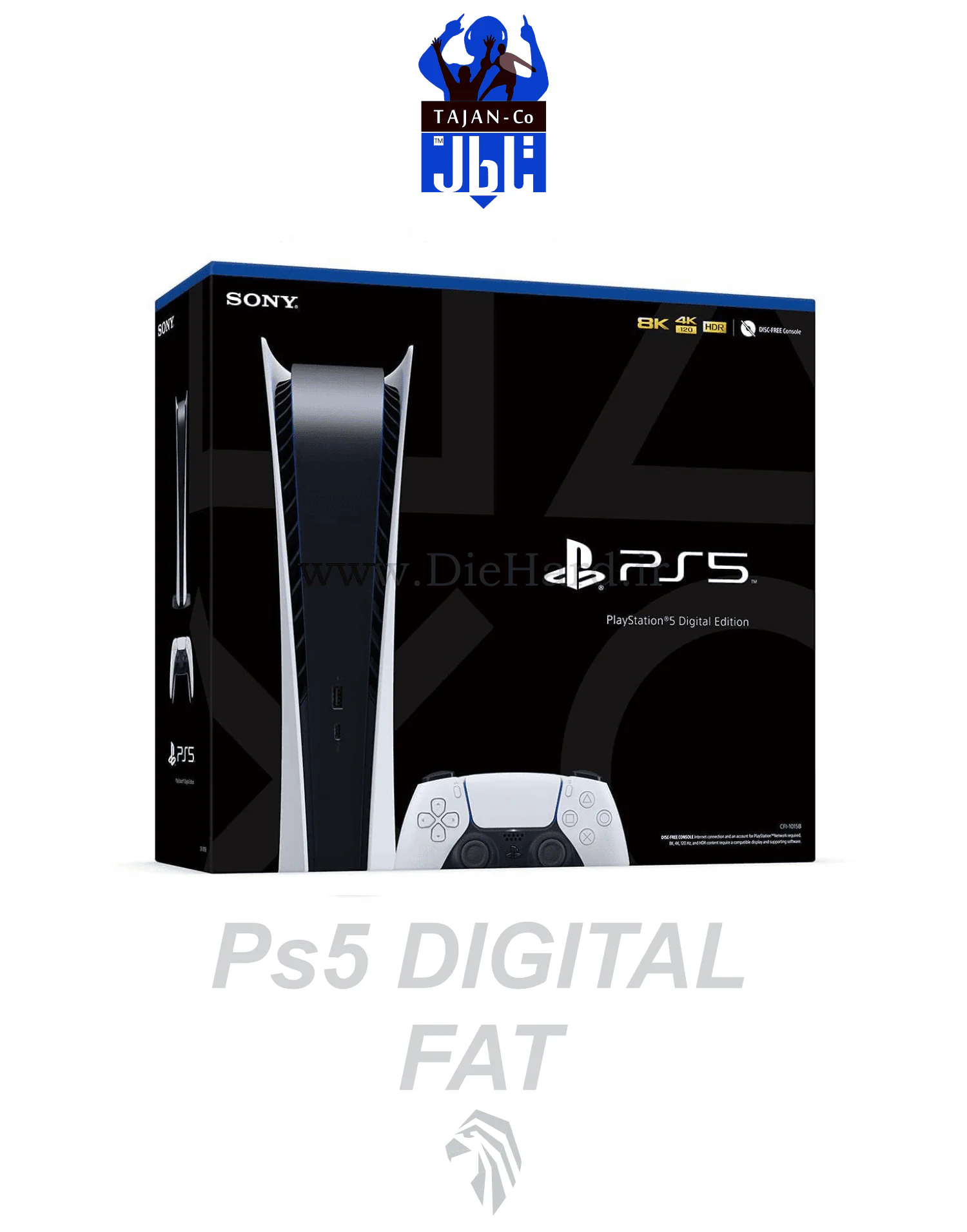 کنسول PS5 FAT - نسخه دیجیتال - ریجن اروپا سری 1216 - تصویر 2