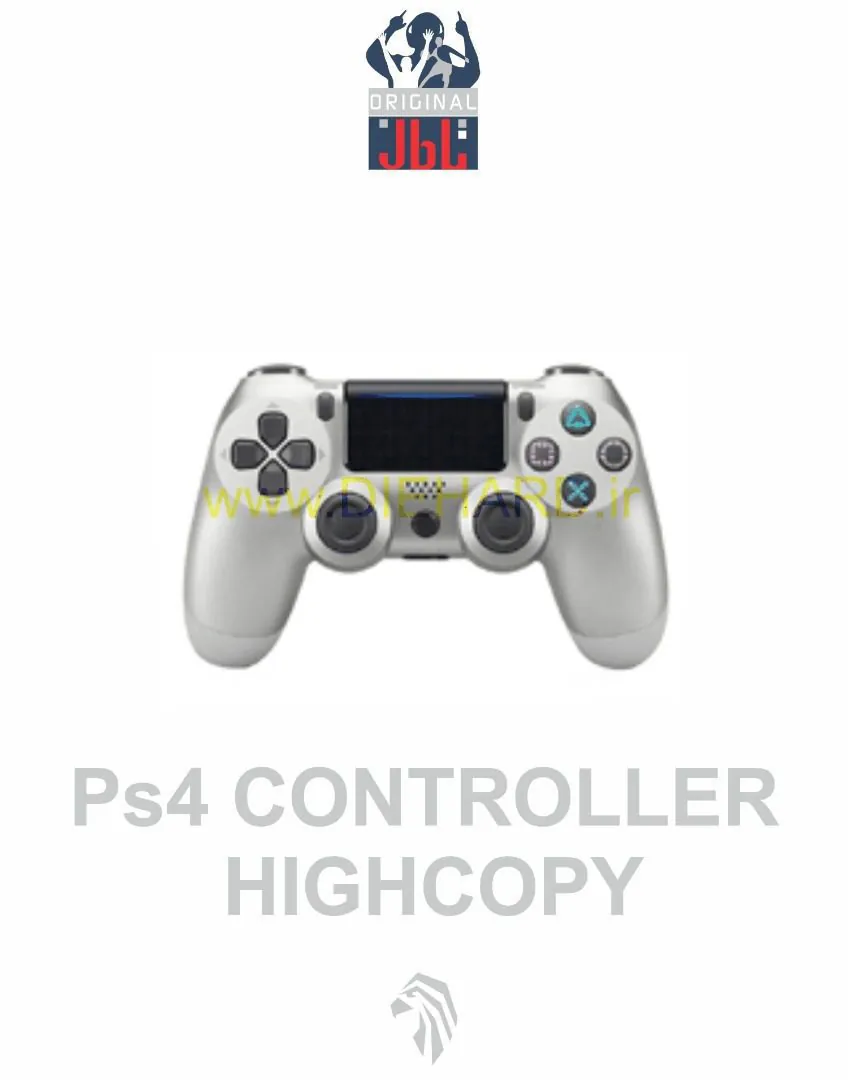 دسته نقره ای ps4 لوازم جانبی - دسته بلوتوث نقره ای PS4 Hi-Copy