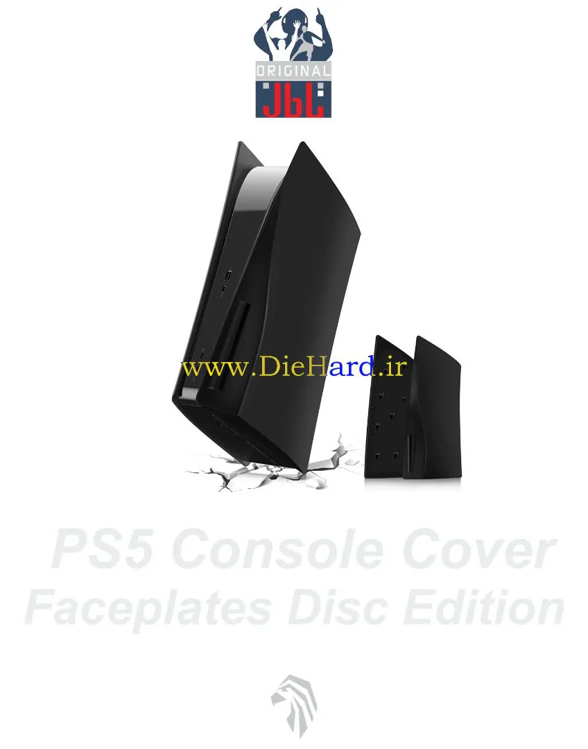 قطعات - قاب دستگاه استاندارد مشکی - PS5 Case Cover قاب کنسول PS5 FAT مشکی