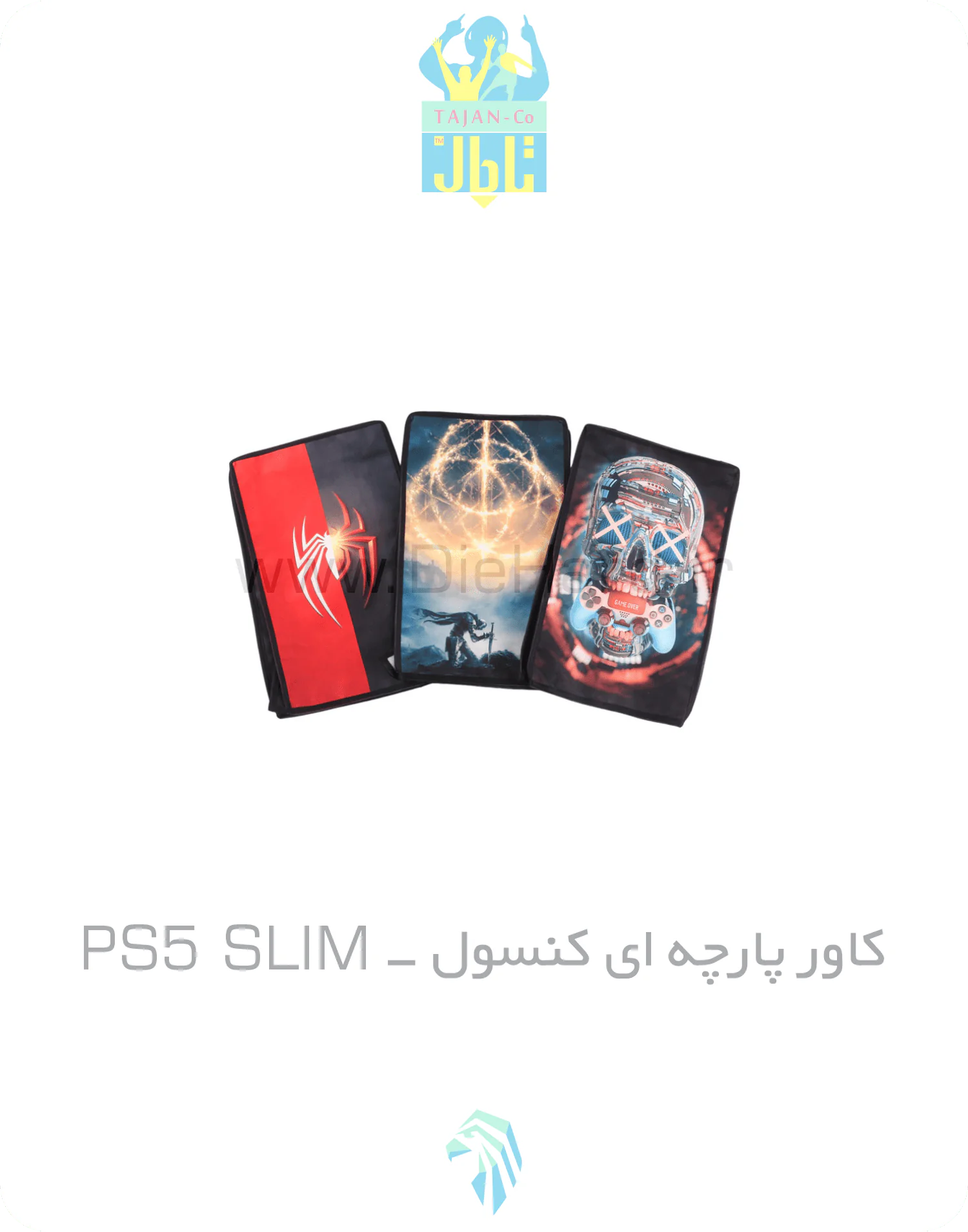 کاور پارچه ای کنسول - PS5 SLIM طرح جور - تصویر 1