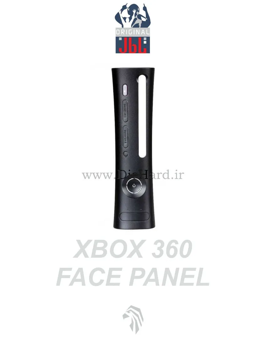 قاب پنل کنسول - XBOX360 SLIM مشکی - تصویر 1
