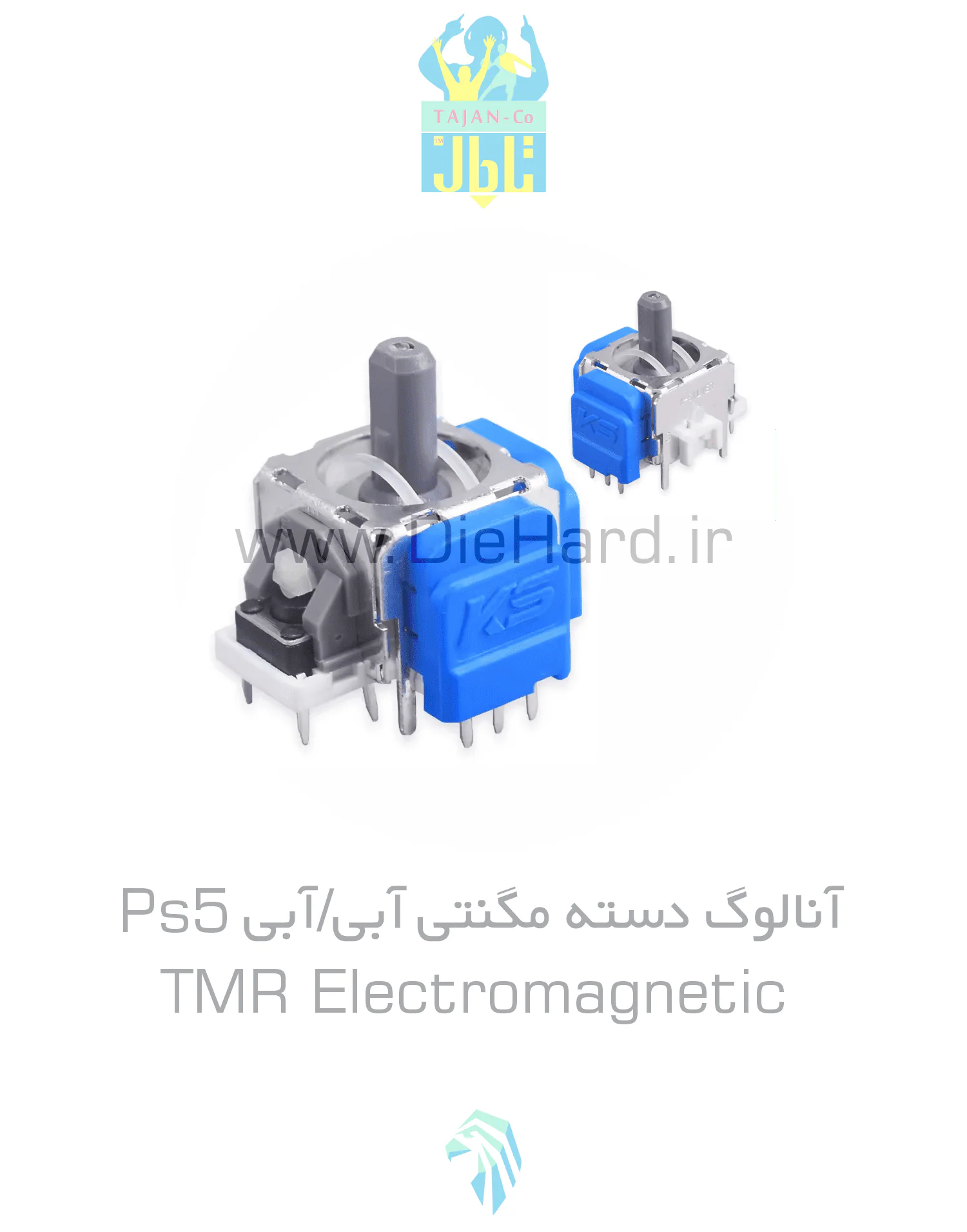 خرید و قیمت آنالوگ دسته مگنتي PS5 TMR K SILVER